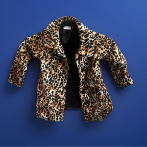 Amy Coe Leopard Print Kids Coat 2T / 24 months